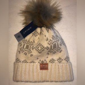 FINAL—ARIAT POM POM BEANIE DURABLE & WARM